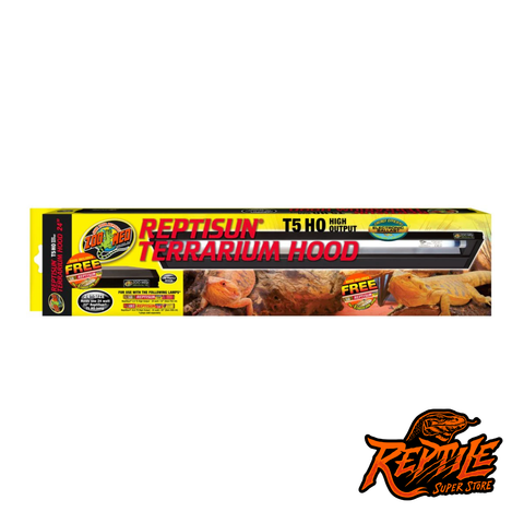 Zoo Med T5 HO Reptisun Terrarium Hood 24"